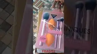 real technique brushes set   (dupe)meesho  purchasing worth or not
