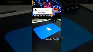 'Somalia 🇸🇴' Flag, But in 5 sec! (#Shorts) #somalia