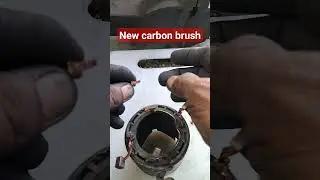 new carbon brush ...Engine starter