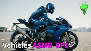 ASMR Vehicle Sounds EP1, Bicycle Scooter Skateboard & Motorcycle, Motion Soundscape by SmileTips