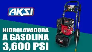 Hidrolavadora Industrial AKSI ® a Gasolina 7.5HP 💪 3600 PSI