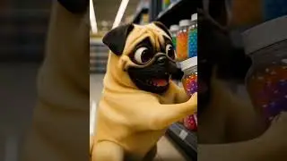 🐶 Pug&rsquo;s Supermarket Adventure 🛒✨