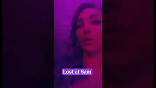 Lost in the sounds of techno at 5am 💜💃🏻