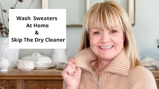 HOW TO WASH A SWEATER - Forget the Dry Cleaner & Earth Breeze Laundry Sheets