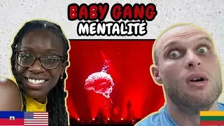 REACTION TO BABY GANG - Mentalit&eacute; (concerto Unipolforum Milano) | FIRST TIME HEARING