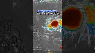 Weather Update | November 9, 2024 | Bagyong Nika (Tropical Depression Nika) #NikaPH #bagyoph