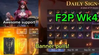 Watcher of Realms F2P Account Week 4