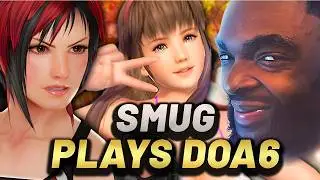 I Taught SMUG How To Play DOA6 (Hilarious First Matches)