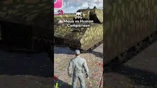 L3 vs Maus Size Difference ☠️ | War Thunder