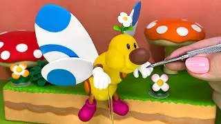 Making Flutter from Super Mario | Polymer Clay