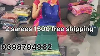 Maheswari silk Sarees online with best price / 9398794962 whatsapp to order offer sarees