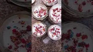 Easy jar cake decoration 🤤tasty👌