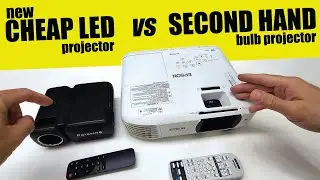 Cheap New LED Projector vs Second Hand Bulb Projector