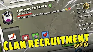 வாங்க பலகலாம்!!Rules and regulations for Clan recruitment - Clash Of Clans tamil