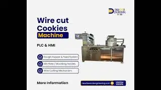 PLC & HMI Based Biscuits Wirecut Machine in Pakistan | New Dawood Engineering #biscuits #machinery