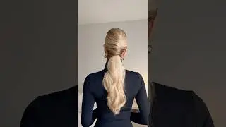 Classic french twist ponytail ❤️ #frenchtwist #ponytail #twisthairstyle