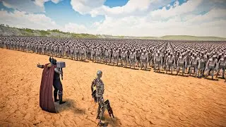THOR & TERMINATOR VS 1,000,000 ZOMBIES - Ultimate Epic Battle