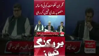 The caretaker government is not making any five-year plan