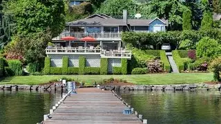 Private Waterfront Residence in Yarrow Point, Washington