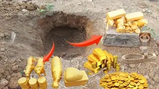 10 thousand years old treasure 😱🤑 / Gold valuables