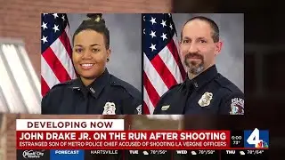John Drake Jr. on the run after shooting