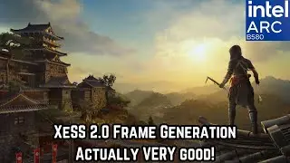 XeSS 2.0 Frame Generation ~ 25% Faster Than FSR 3.1 Frame Generation - AC: Shadows