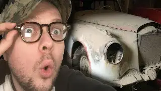BARN FIND! What does a Mercedes-Benz that was standing in a barn for over 50 years look like?