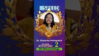 INI SS DM Rheumatology and Clinical Immunology, 2nd Rank #speedlearningapp