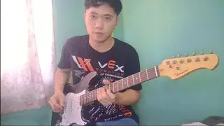 Rocking out to this fast blues shuffle