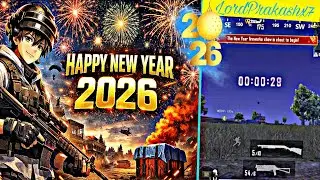 New Year Celebration 🎆| 12 AM BGMI Gameplay ll
