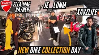 Collecting a Brand New Ducati With James Exton Je_LDNM & Ella-Mae Rayner | Ducati London | City Vlog