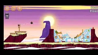 Mighty League Test Levels 93-44 3-Star Walkthrough | Angry Birds Classic