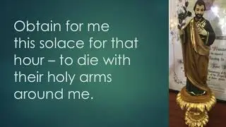 Prayer to St  Joseph for Peaceful and Happy Death