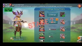 Lords Mobile:2022 Saving Dreams (Dream Witch)Stage 2,f2p,Mighty Play