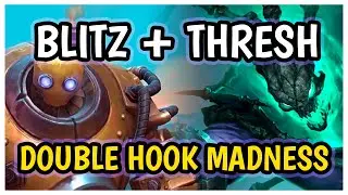 The Best Bot Lane Combo in League? Blitz + Thresh Double Hook MADNESS!