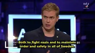 Party leader debate in Sweden (English subtitles) oct-2017