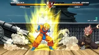 GOKU BLACK vs GOHAN -  High level battle❗🔥