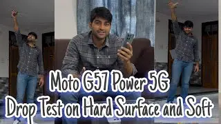Moto g57 power 5G drop test on practical situation || moto g57 power build quality testing