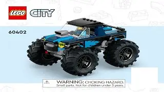 LEGO instructions - City - Racing - 60402 - Blue Monster Truck