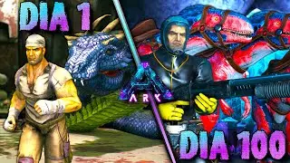 Sobrevivi 100 DIAS nas grutas de Ark: Aberrations - O FILME  Ark: Survival Evolved