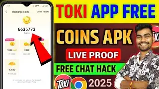 Toki app free coins | toki app free chat kaise kare | Toki app me coin kaise badhaye |Toki app coins