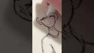 It looks odd&mdash;😅&hearts;️ #sketch #art style #ink #pen #drawing