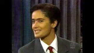Salma Hayek on Late Night October 31, 2002