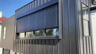 All Motorised Blinds and Awnings - Outdoor Installation for Modern Building