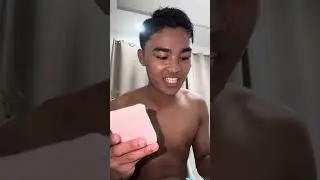 Unboxing parcel 