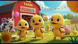 Ducklings Big First Day at Farm School | AnimalVerse ✨ Kids Fun, Cartoons & Stories