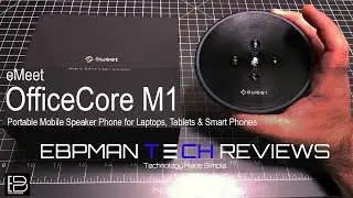 Portable Conference Speaker for Your Mobile Phone, Laptop or Tablet from eMeet