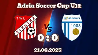 Adria Soccer Cup U12 TWL Elektra vs. SV Schwechat 0:0 - 21.06.2025