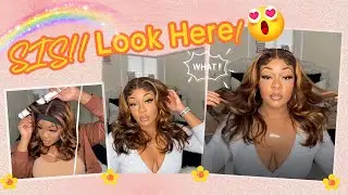 Melted🔥COME AND SLAY THIS HIGHLIGHR WIG | Upretty Hair & Nyx Nise