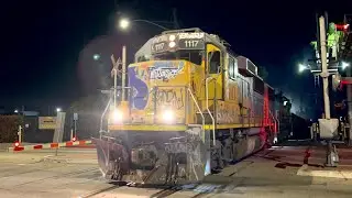 Late Night Industrial Switching with Union Pacific in Azusa/Irwindale LOS28 5/29/2025